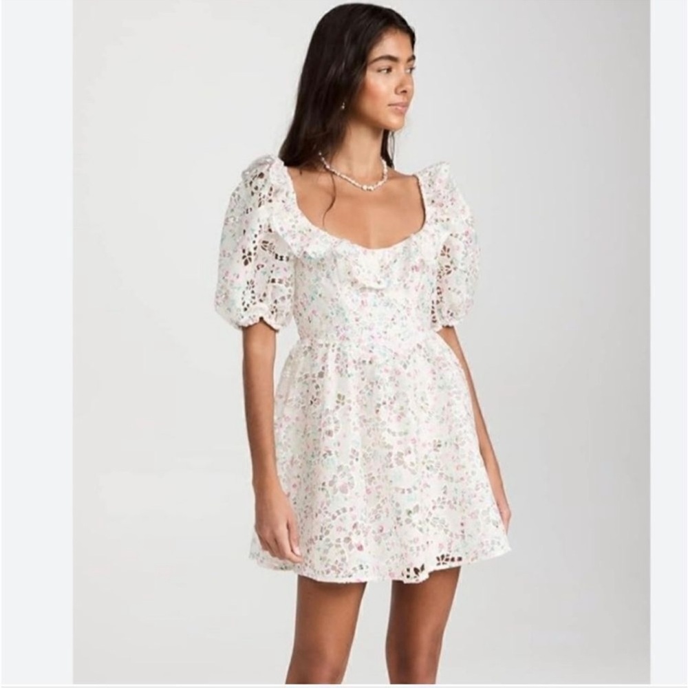 For Love And Lemons Magnolia Mini Dress